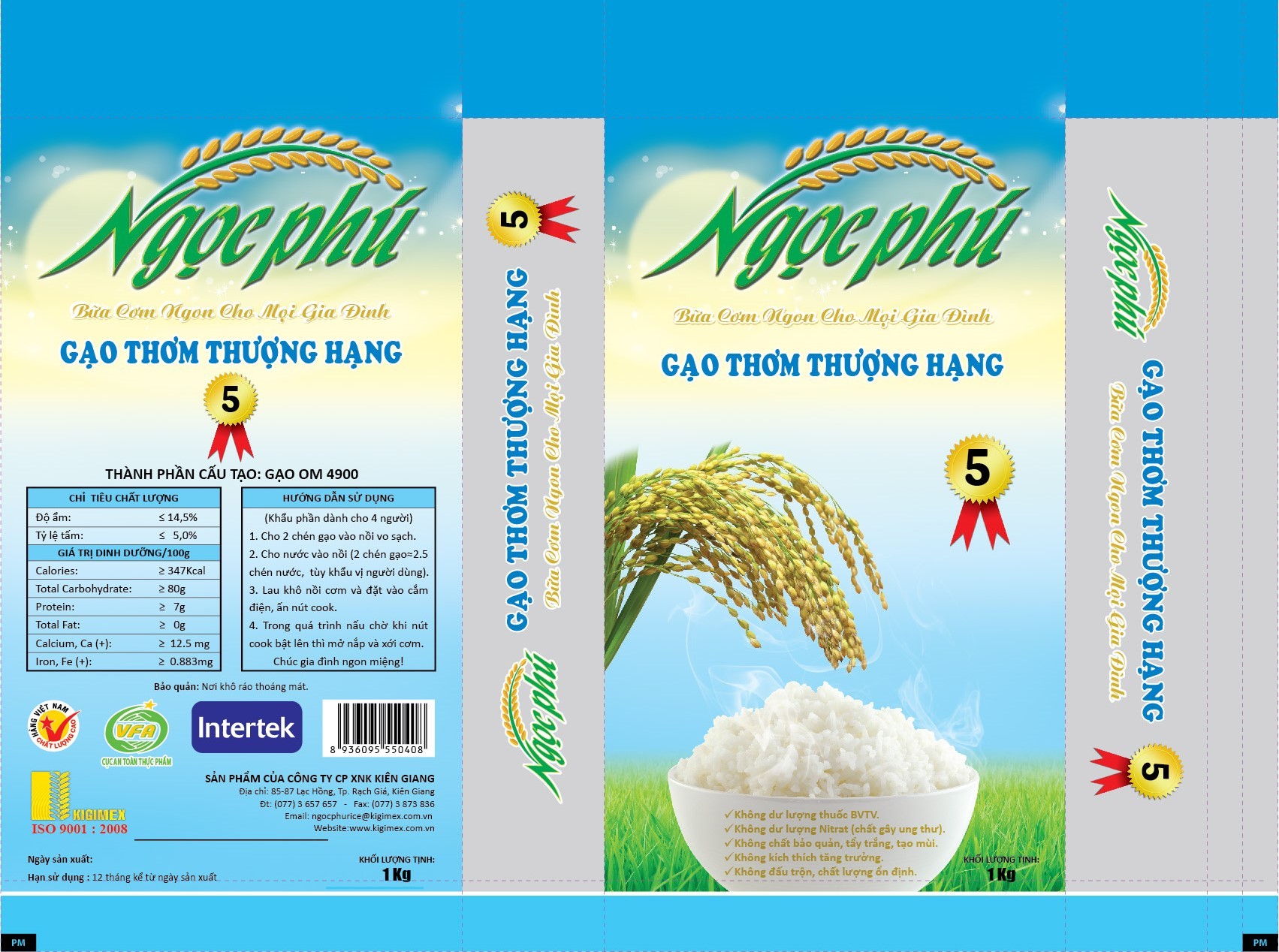 Ngoc Phu Rice 1KG OM4900-270716